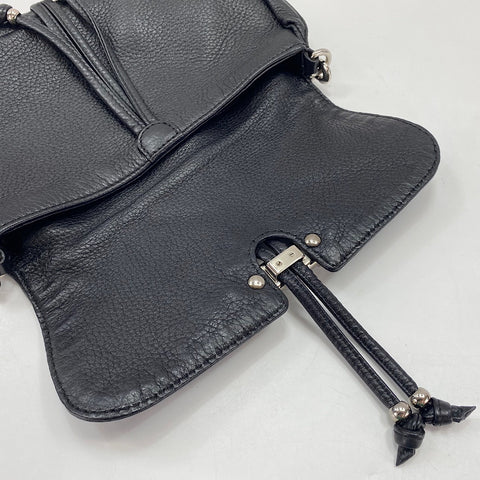 GUCCI Bamboo Shoulder Bag black WS35035