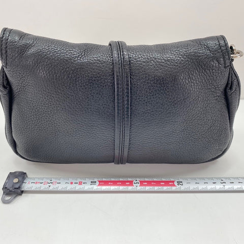 GUCCI Bamboo Shoulder Bag black WS35035