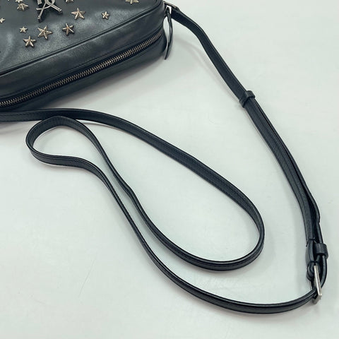 YVES SAINT LAURENT Lou Tassel, Studs Shoulder Bag black WS35038