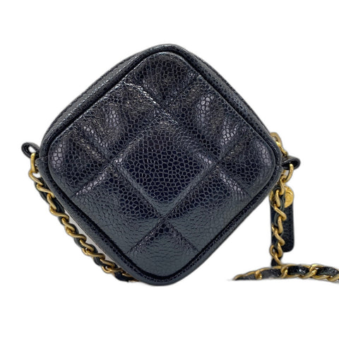 CHANEL Matelasse Shoulder Bag black WS35039
