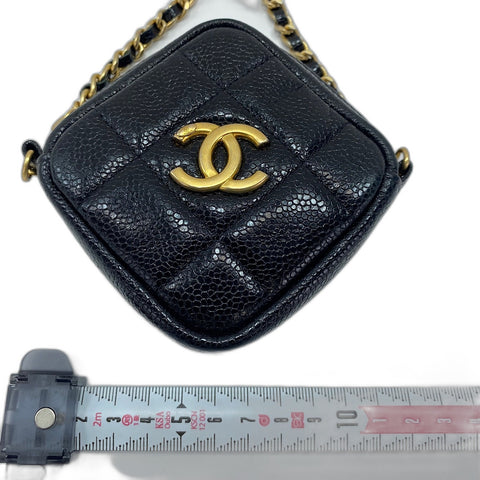 CHANEL Matelasse Shoulder Bag black WS35039