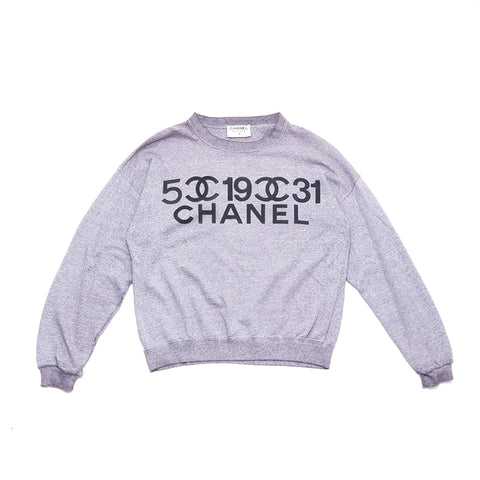 シャネル CHANEL パーカー グレー WS3503