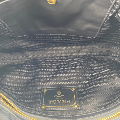 PRADA Clutch bag black WS35040