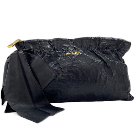 PRADA Clutch bag black WS35040