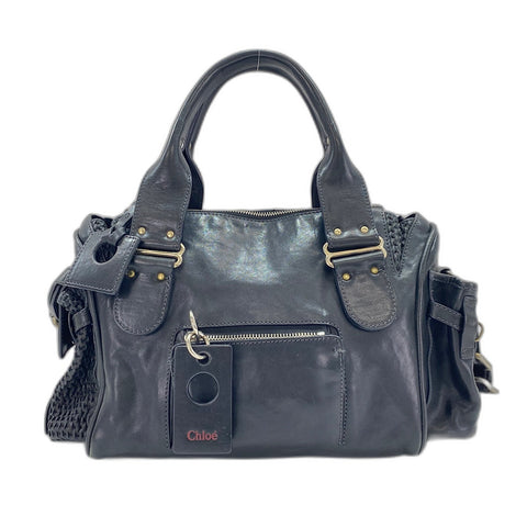 Chloe 2WAY Tote Bag black WS35042