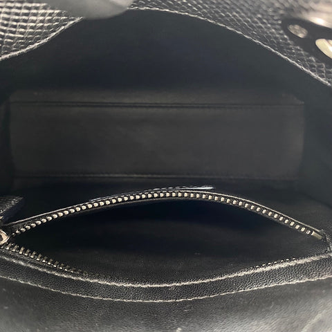 Christian Dior Lady Christian Dior 2WAY Handbag Silver WS35047