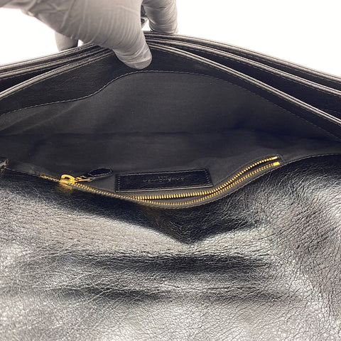 BALENCIAGA The Giant Envelope Clutch bag black WS35048