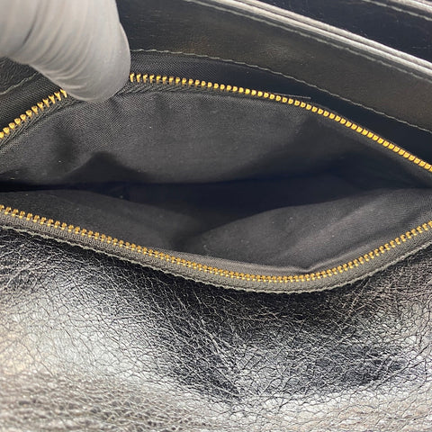BALENCIAGA The Giant Envelope Clutch bag black WS35048