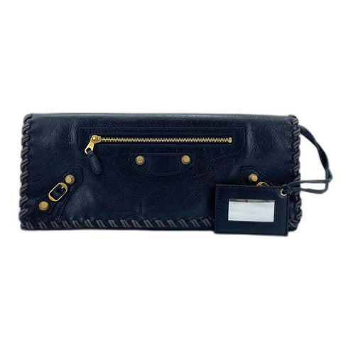 BALENCIAGA The Giant Envelope Clutch bag black WS35048