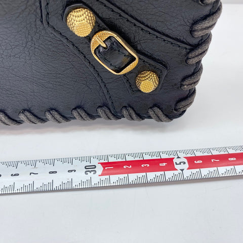 BALENCIAGA The Giant Envelope Clutch bag black WS35048
