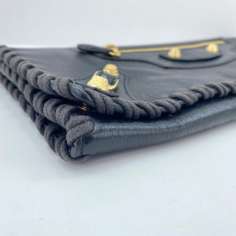 BALENCIAGA The Giant Envelope Clutch bag black WS35048