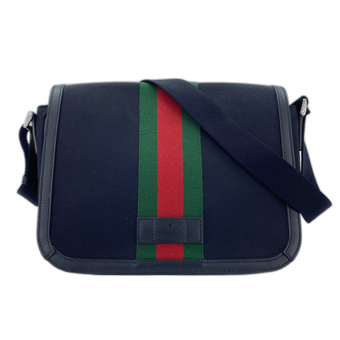GUCCI Web Techno Shoulder Bag black WS35050