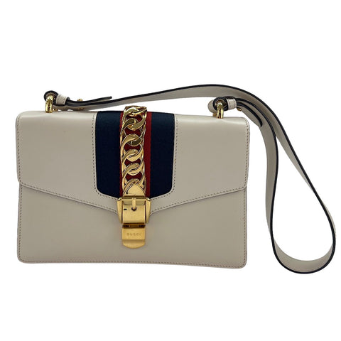 GUCCI Silvi Small Shoulder Bag white WS35053