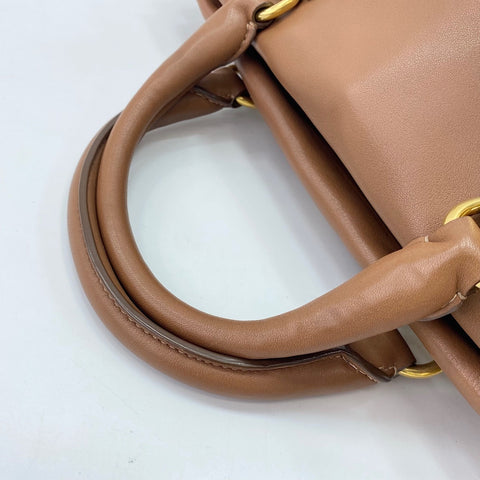 PRADA 2WAY Boston bag Brown WS35054