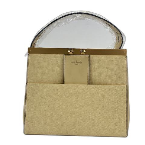 LOUIS VUITTON City Frame Tote Bag white WS35056