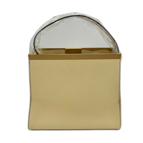 LOUIS VUITTON City Frame Tote Bag white WS35056