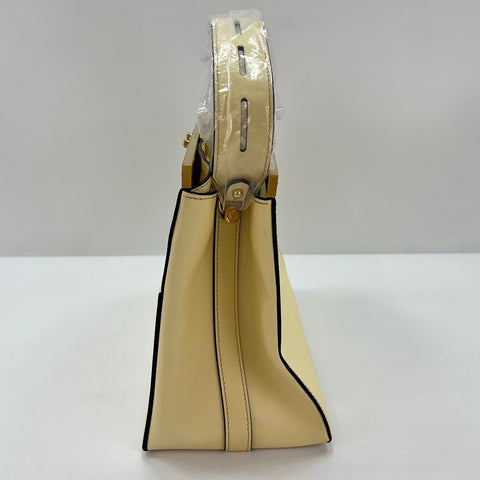 LOUIS VUITTON City Frame Tote Bag white WS35056