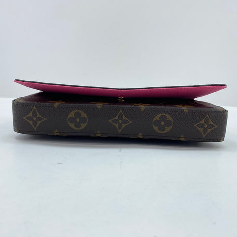 LOUIS VUITTON Pochette Felice Shoulder Bag Brown WS35058
