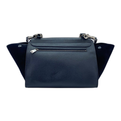 CELINE Trapeze Small 2WAY Handbag black WS35060