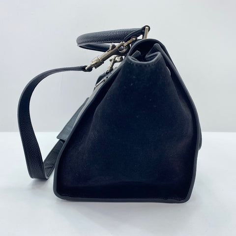 CELINE Trapeze Small 2WAY Handbag black WS35060