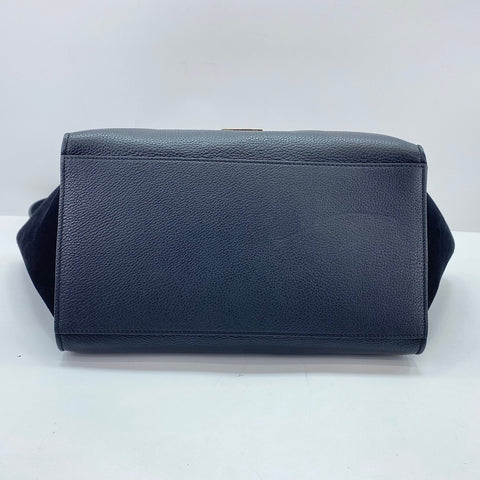 CELINE Trapeze Small 2WAY Handbag black WS35060
