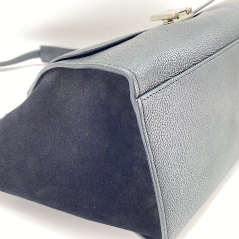 CELINE Trapeze Small 2WAY Handbag black WS35060