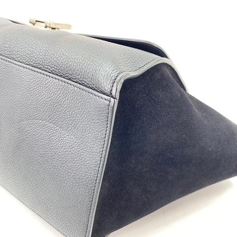 CELINE Trapeze Small 2WAY Handbag black WS35060