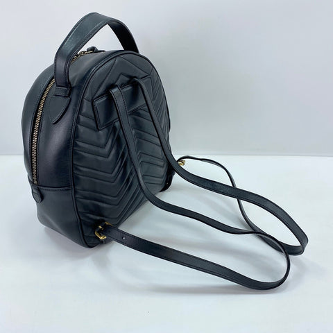 GUCCI GG Marmont Backpack Â· Daypack black WS35063