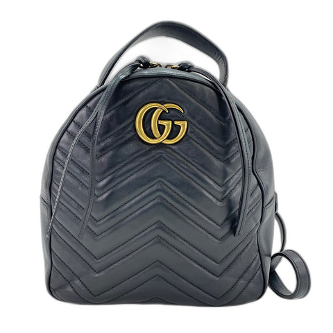 GUCCI GG Marmont Backpack Â· Daypack black WS35063