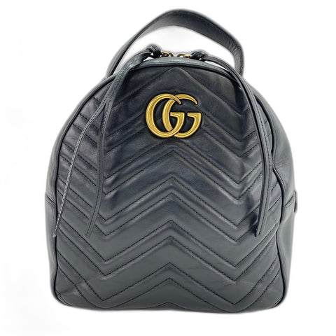 GUCCI GG Marmont Backpack Â· Daypack black WS35063