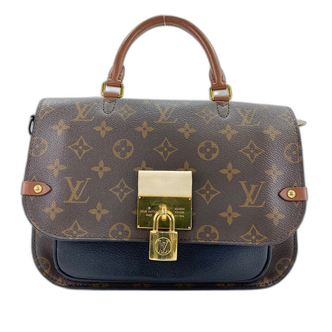 LOUIS VUITTON Vozirard PM Handbag Brown WS35070