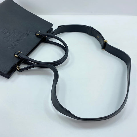 PRADA 2WAY Handbag black WS35073