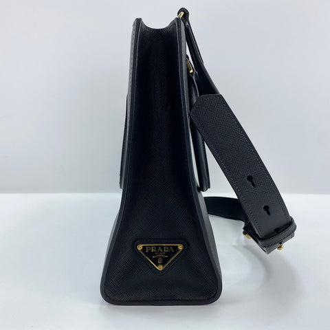 PRADA 2WAY Handbag black WS35073