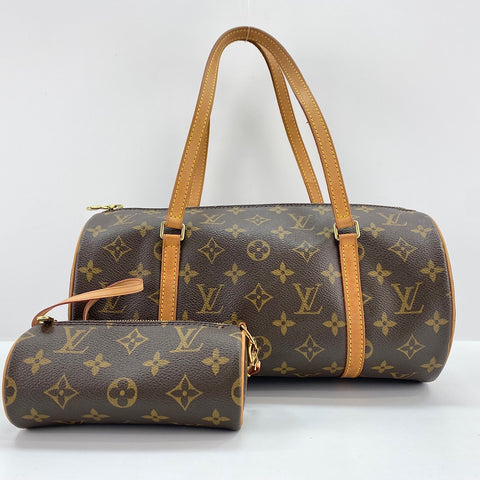 LOUIS VUITTON Papillon 30 Handbag Brown WS35075