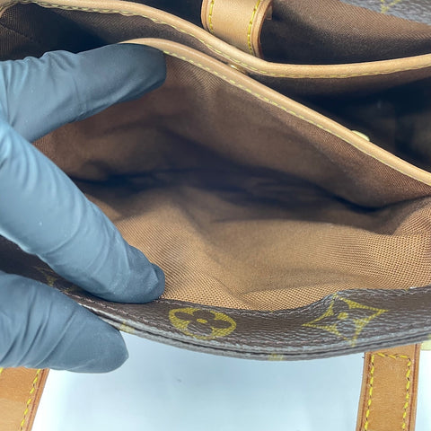 LOUIS VUITTON Vavin PM Handbag Brown WS35081