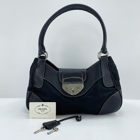 PRADA Handbag black WS35085