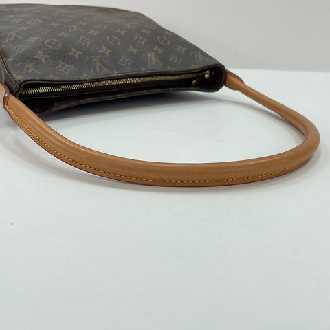 LOUIS VUITTON Looping GM Shoulder Bag Brown WS35087