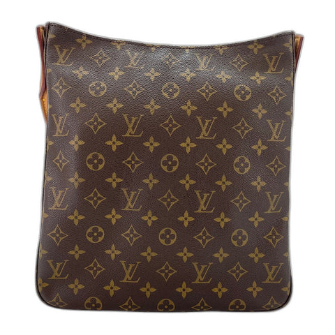LOUIS VUITTON Looping GM Shoulder Bag Brown WS35087