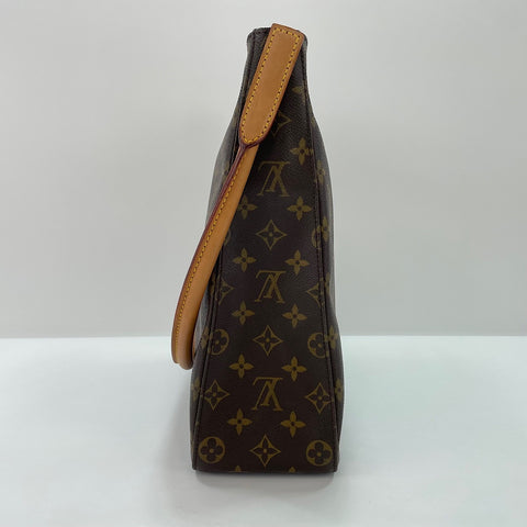 LOUIS VUITTON Looping GM Shoulder Bag Brown WS35087