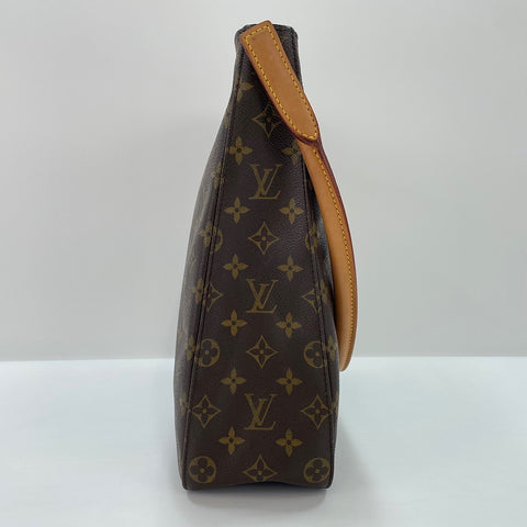 LOUIS VUITTON Looping GM Shoulder Bag Brown WS35087
