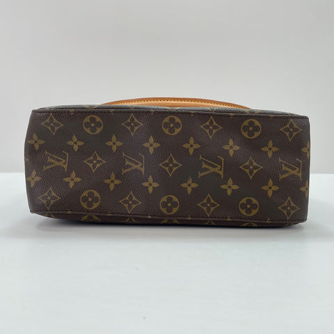 LOUIS VUITTON Looping GM Shoulder Bag Brown WS35087
