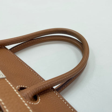 HERMES Birkin 30 Handbag Brown WS35089
