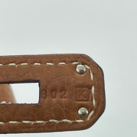HERMES Birkin 30 Handbag Brown WS35089