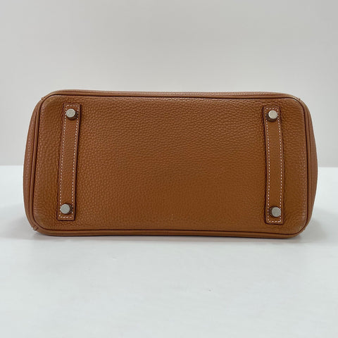 HERMES Birkin 30 Handbag Brown WS35089