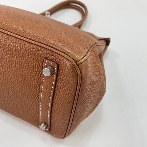HERMES Birkin 30 Handbag Brown WS35089