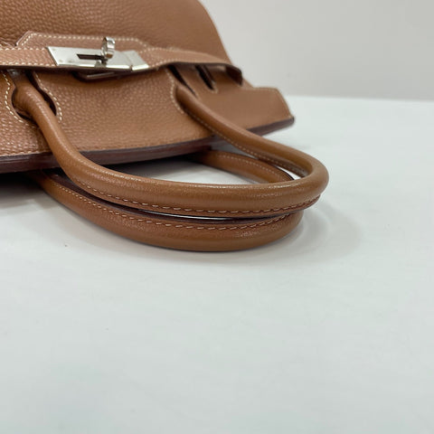 HERMES Birkin 30 Handbag Brown WS35089