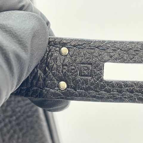 HERMES Birkin 30 Handbag black WS35090