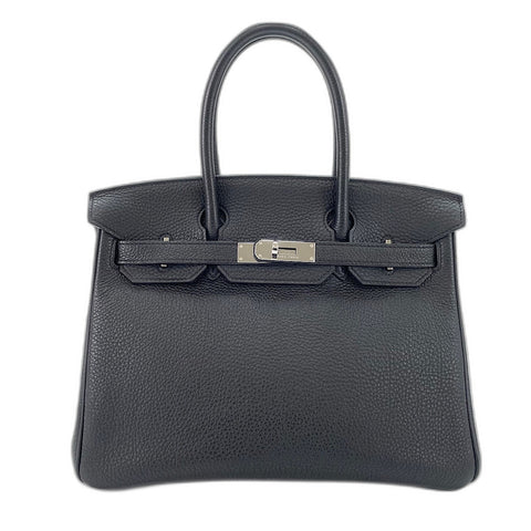 HERMES Birkin 30 Handbag black WS35090