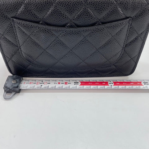 CHANEL Matelasse Shoulder Bag black WS35091