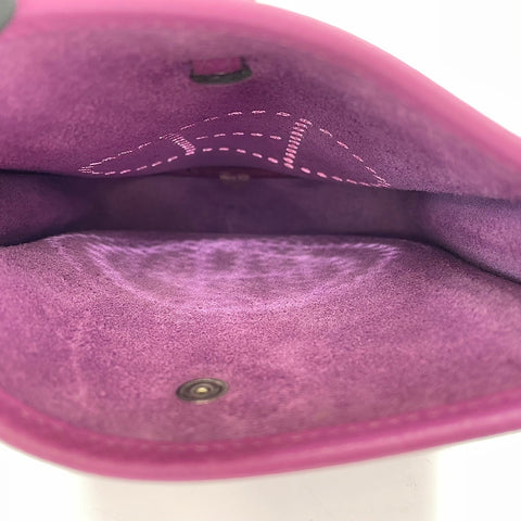 HERMES Evelyn 1TPM Shoulder Bag purple WS35092